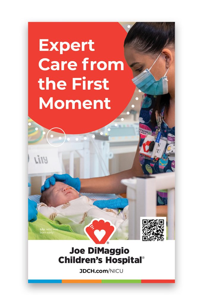 Expert Care from the First Moment advertisment