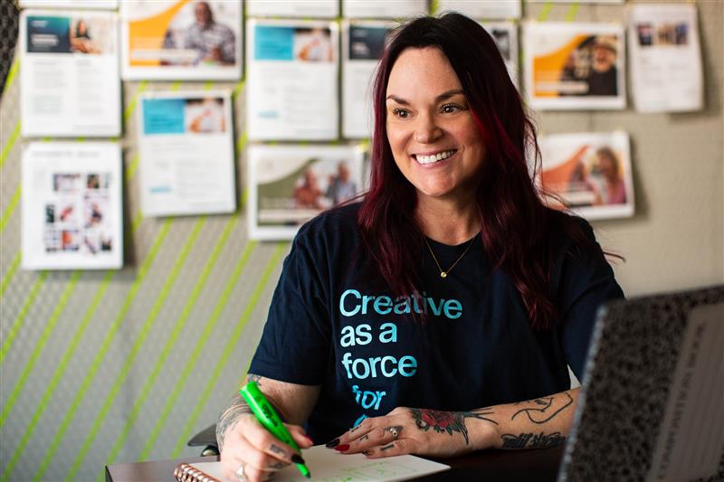 Designer creates distinct brand identities